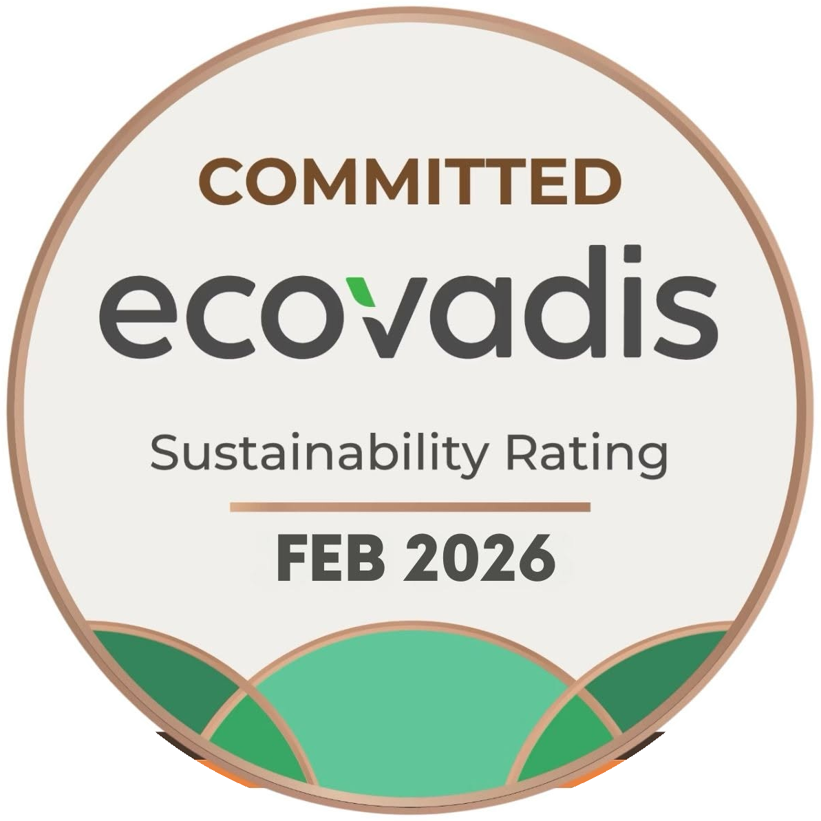 EcoVadis COMMITTED · Feb 2026
